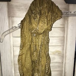 Gold Sparkle Scarf